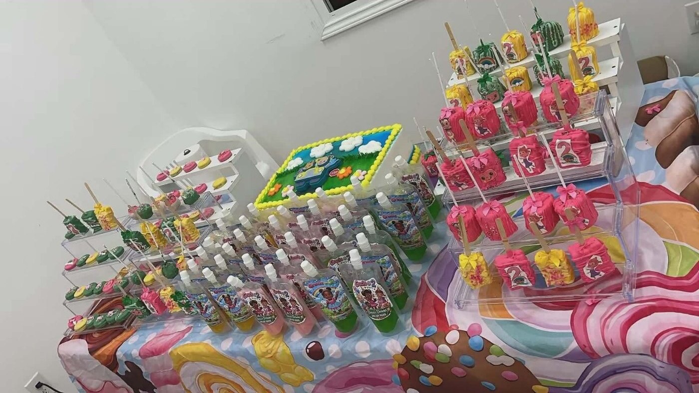 Colorful customized children's treats